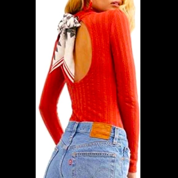 Free People Tops - BNWOT Free people party in the back top